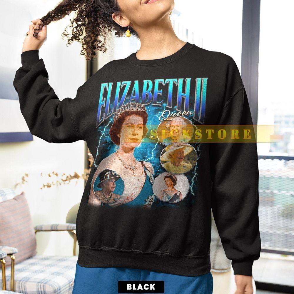Queen Elizabeth Vintage 6 Vuitino Merch